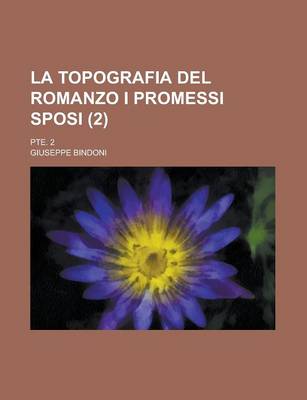 Book cover for La Topografia del Romanzo I Promessi Sposi; Pte. 2 (2)