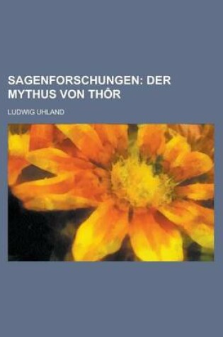 Cover of Sagenforschungen