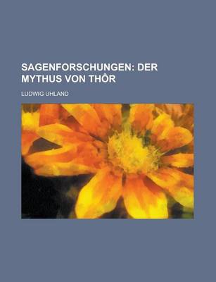 Book cover for Sagenforschungen