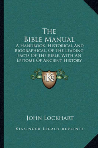 Cover of The Bible Manual
