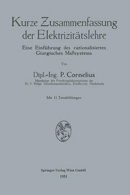 Book cover for Kurze Zusammenfassung Der Elektrizitatslehre