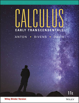 Book cover for Calculus: Early Transcendentals, 11E Wiley E-Text: Powered by Vitalsource with Wileyplus Ecommerce Set