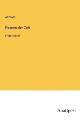 Cover of Blumen der Zeit