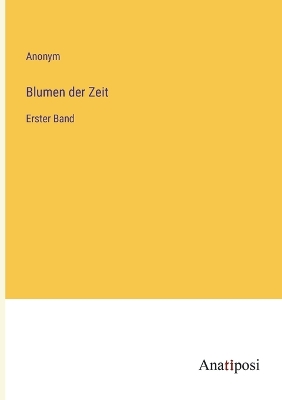 Book cover for Blumen der Zeit