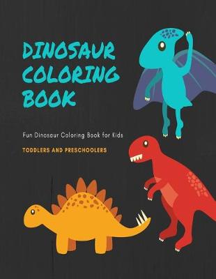 Book cover for Dinosaur Coloring Book