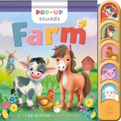 Book cover for Pop-Up Sounds Farm