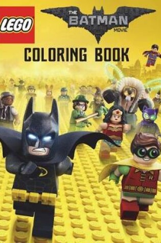 Cover of The Lego Batman Movie Coloring Book