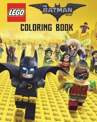 Book cover for The Lego Batman Movie Coloring Book