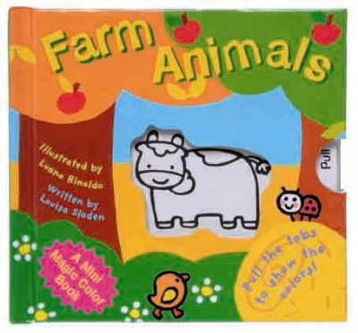 Book cover for Mini Magic Colour: Farm Animals