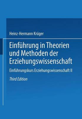 Cover of Einführung in Theorien und Methoden der Erziehungswissenschaft