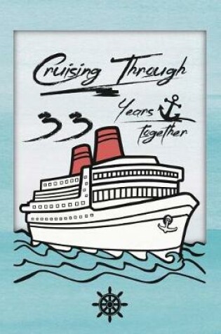Cover of 33rd Anniversary Cruise Journal
