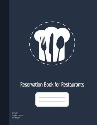 Book cover for Reservation Book for Restaurants