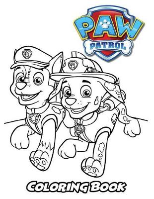 Book cover for Paw Patrol Coloring Book