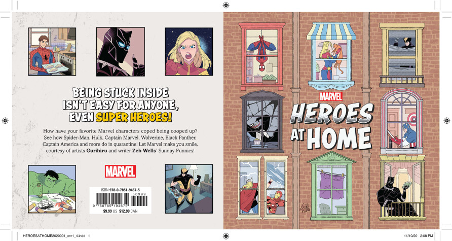 Book cover for Heroes At Home #1