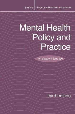Cover of Mental Health Policy and Practice