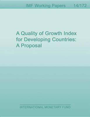 Book cover for A Quality of Growth Index for Developing Countries