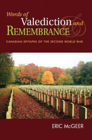 Cover of Words of Valediction and Remembrance