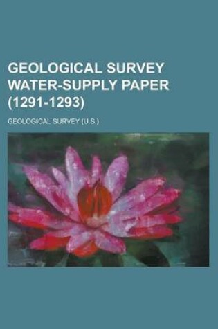 Cover of Geological Survey Water-Supply Paper (1291-1293 )