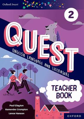 Book cover for Oxford Smart Quest English Language and Literature Teacher Book 2