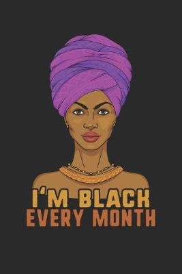 Book cover for i'm black every month