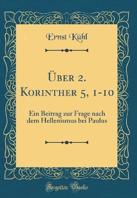 Book cover for UEber 2. Korinther 5, 1-10