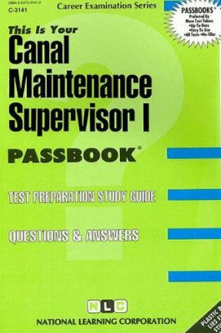 Cover of Canal Maintenance Supervisor I