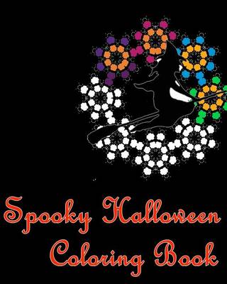 Book cover for Spooky Halloween Coloring Book