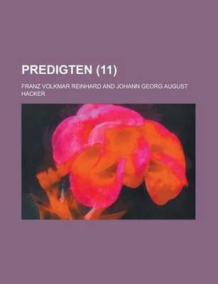 Book cover for Predigten (11 )