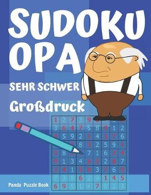 Cover of Sudoku Opa - Sehr Schwer - großdruck