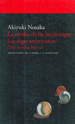 Book cover for La Tumba de Las Luciernagas