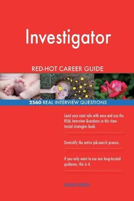 Book cover for Investigator Red-Hot Career Guide; 2560 Real Interview Questions