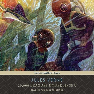 Book cover for 20,000 Leagues Under the Sea, with eBook