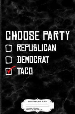 Cover of Taco Party Composition Notebook