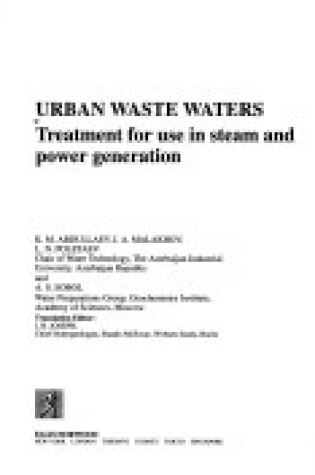 Cover of Urban Waste Waters