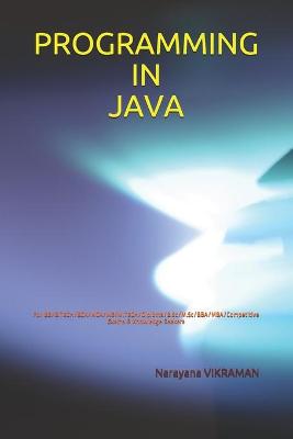 Book cover for Programming in Java