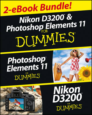 Book cover for Nikon D3200 and Photoshop Elements For Dummies eBook Set