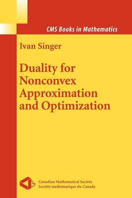 Book cover for Duality for Nonconvex Approximation and Optimization