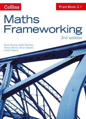 Book cover for KS3 Maths Pupil Book 2.1