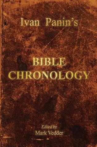 Cover of Ivan Panin's Bible Chronology