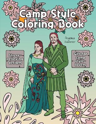 Book cover for Camp Style Coloring Book