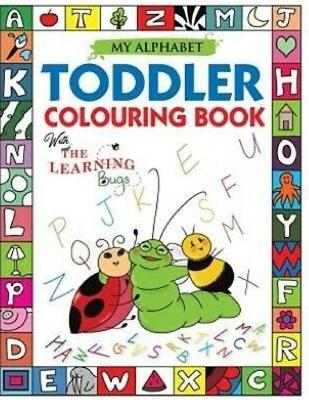 Book cover for My Alphabet Toddler Coloring Book