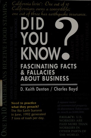 Book cover for Did You Know?