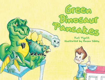 Book cover for Green Dinosaur Pancakes