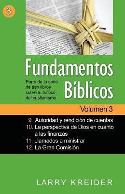 Book cover for Fundamentos Biblicos Volumen 3
