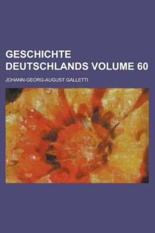 Cover of Geschichte Deutschlands Volume 60