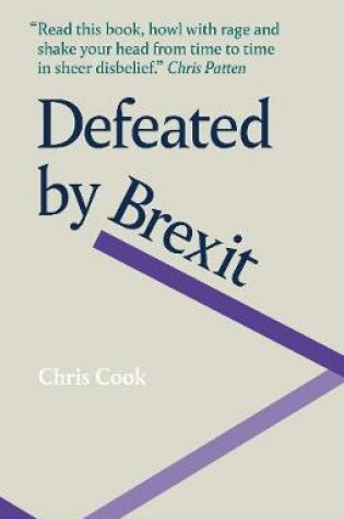 Cover of Defeated by Brexit