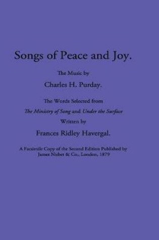 Cover of Songs of Peace and Joy