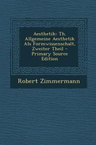 Cover of Aesthetik