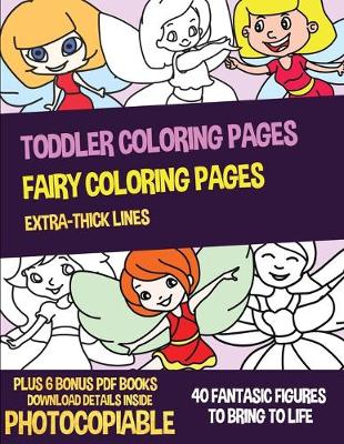 Book cover for Toddler Coloring Pages (Fairy Coloring Pages)