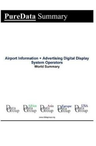 Cover of Airport Information + Advertising Digital Display System Operators